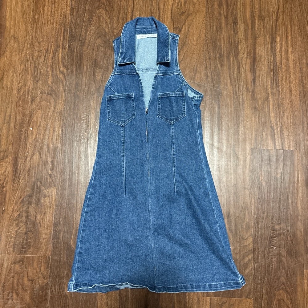 Altar'd State Blue Denim Dress